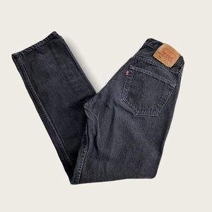 Vintage 501 high rise straight leg Levi’s